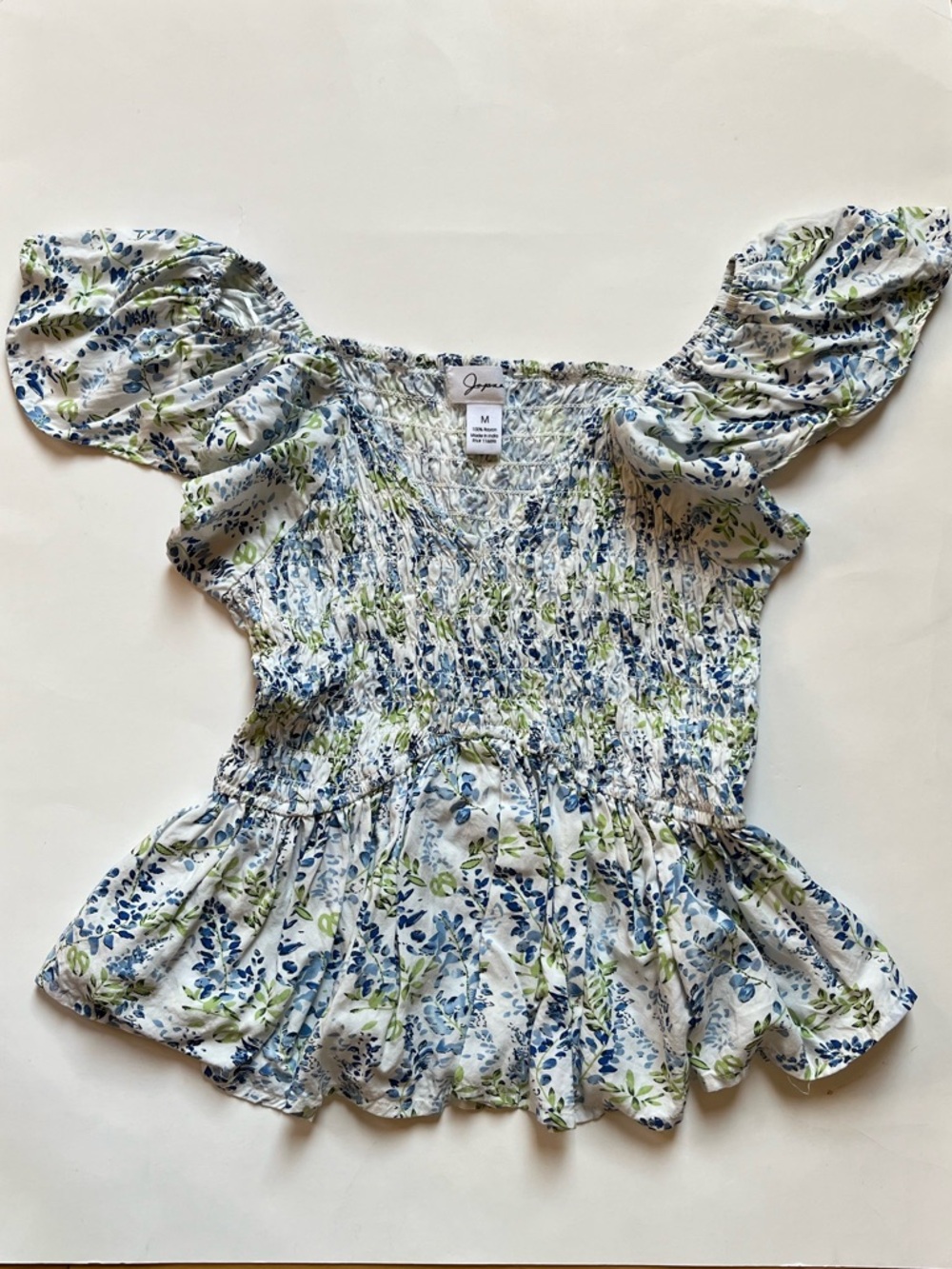 Japna Floral Peplum Top